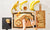 Epicurean Back to School Collection featuring the Gourmet Series Cutting Board in Natural, and Handy Series in Slate and Natural