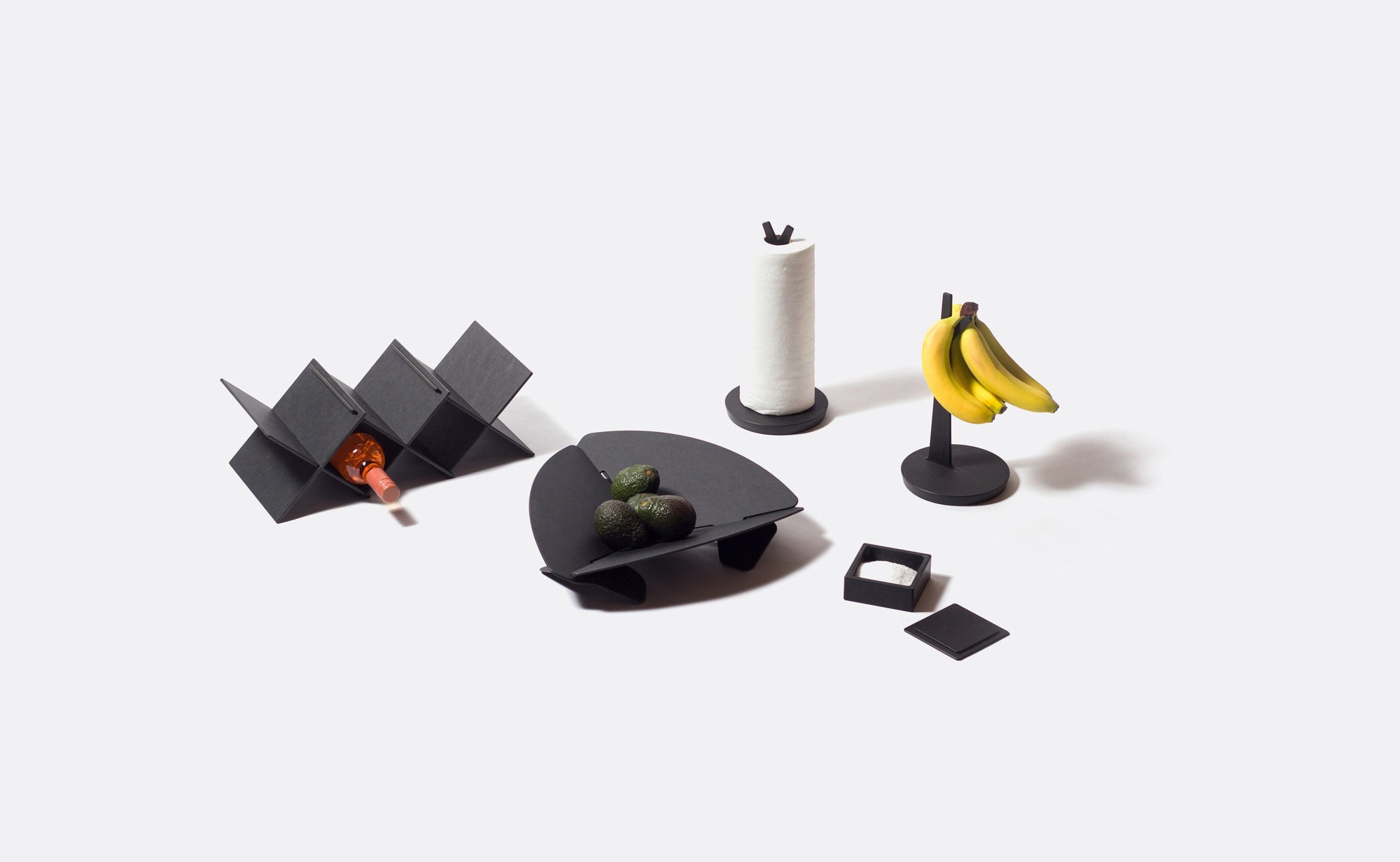 Epicurean Countertop Collection featuring the Banana Holder with Handy Series Board in Slate