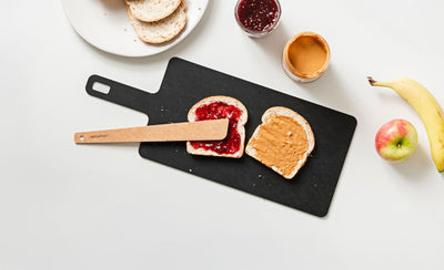 Epicurean Handy Serving and Display Boards featured in Natural and Slate