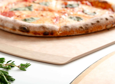 Epicurean Natural Pizza Peel Corner Detail Shot