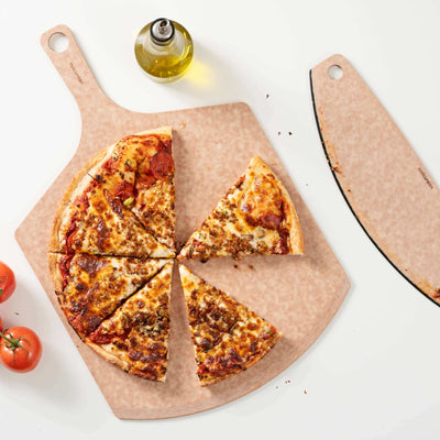 Pizza Peel & Cutter Set