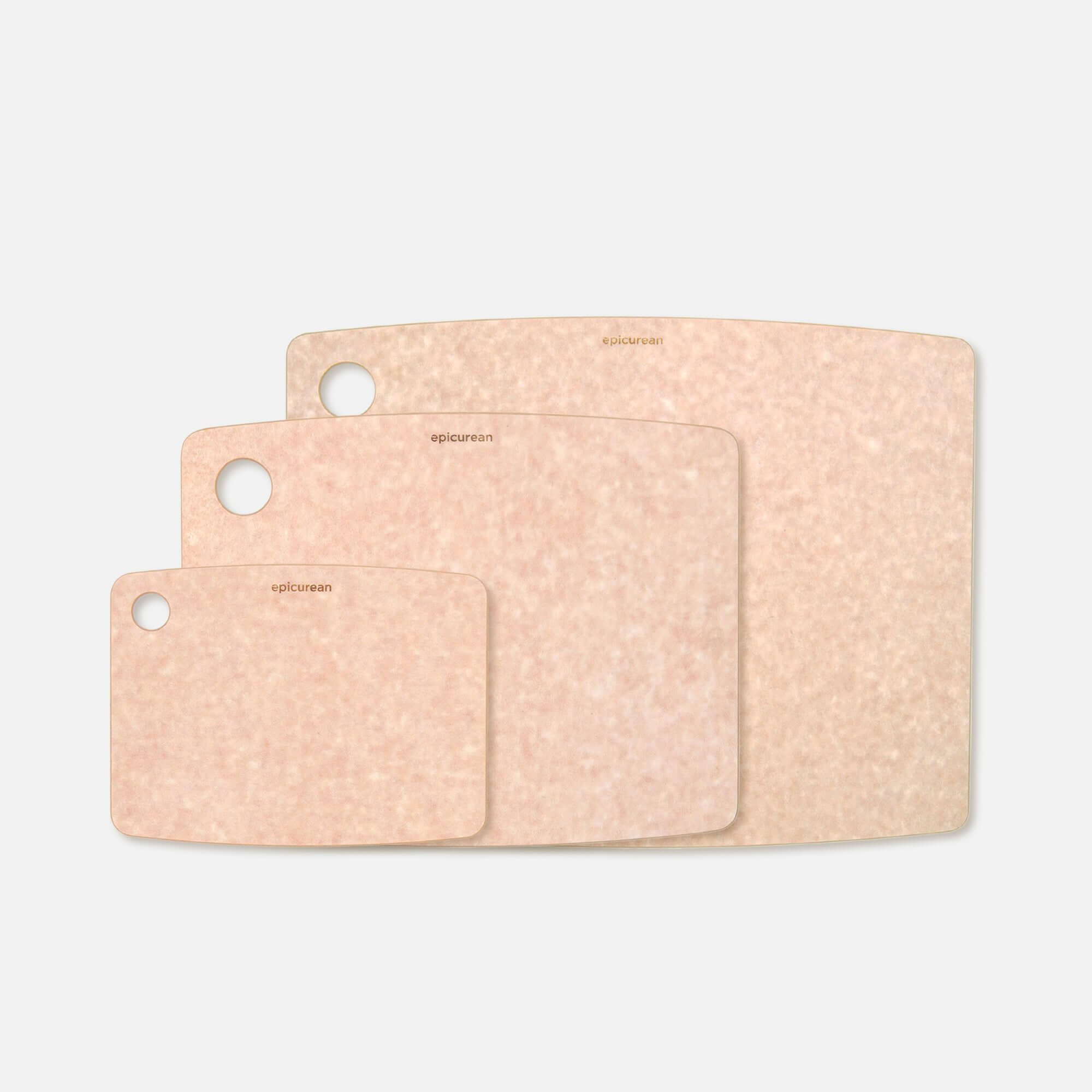 Kitchen Series Cutting Board Set - 3 Piece - Natural | Epicurean