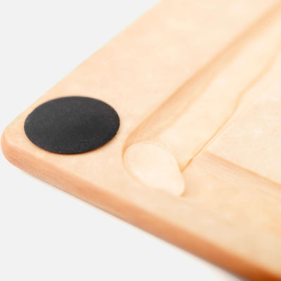 Epicurean All In One Cutting Board in Natural Juice Groove Detail Shot
