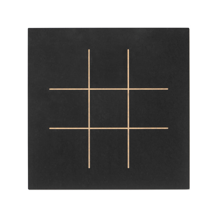 Epicurean Tic-Tac-Toe Board in Slate and Natural
