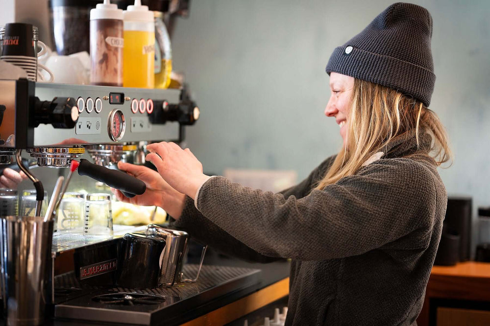 Chef Erin Palombo at Deluth Coffee Company