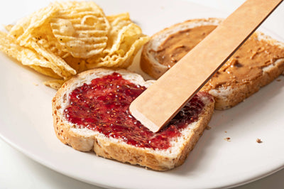 Epicurean Cool Tool in Natural being used to create an epic PB&J