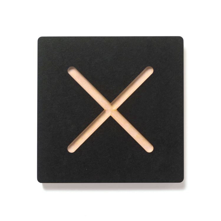 Epicurean Tic-Tac-Toe Board X's and O's