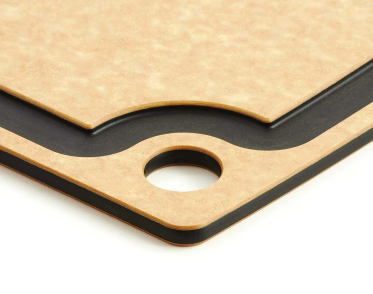 Natural Gourmet Series Cutting Board Juice Groove Detail