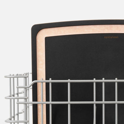 Gourmet Series Cutting Board Collection in Slate placed in the Dishwasher