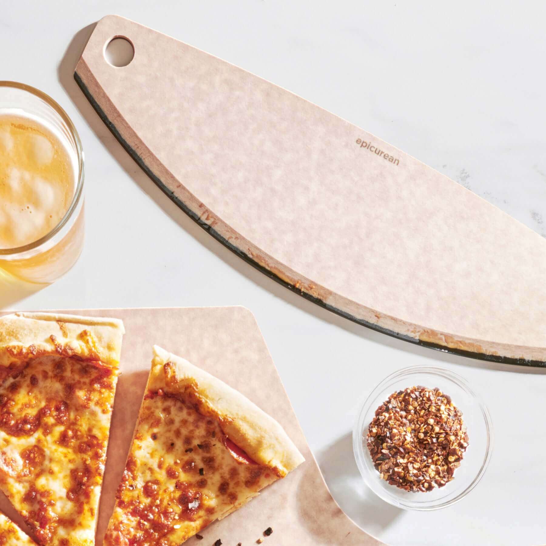 Epicurean Pizza Cutter & Board Set - Thumbnail 4