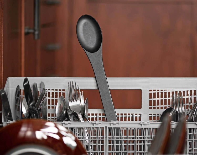 Kitchen Series Small Spoon in Slate in the dishwasher