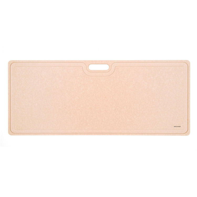 Big Game Cutting Board Natural Front View