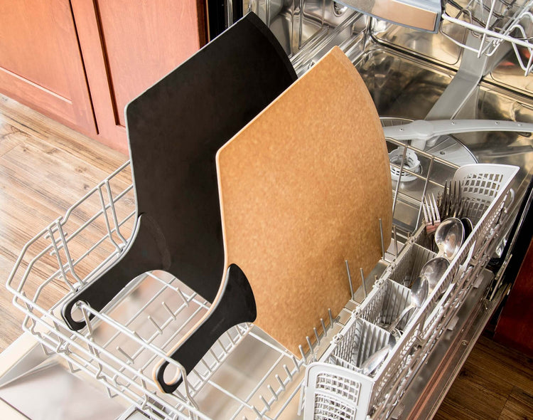 Epicurean Pizza Peel Plus Natural & Slate Dishwasher Friendly